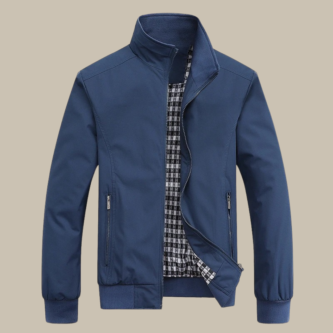 Tommy Veste d'été | Coupe-vent décontracté avec col pour hommes