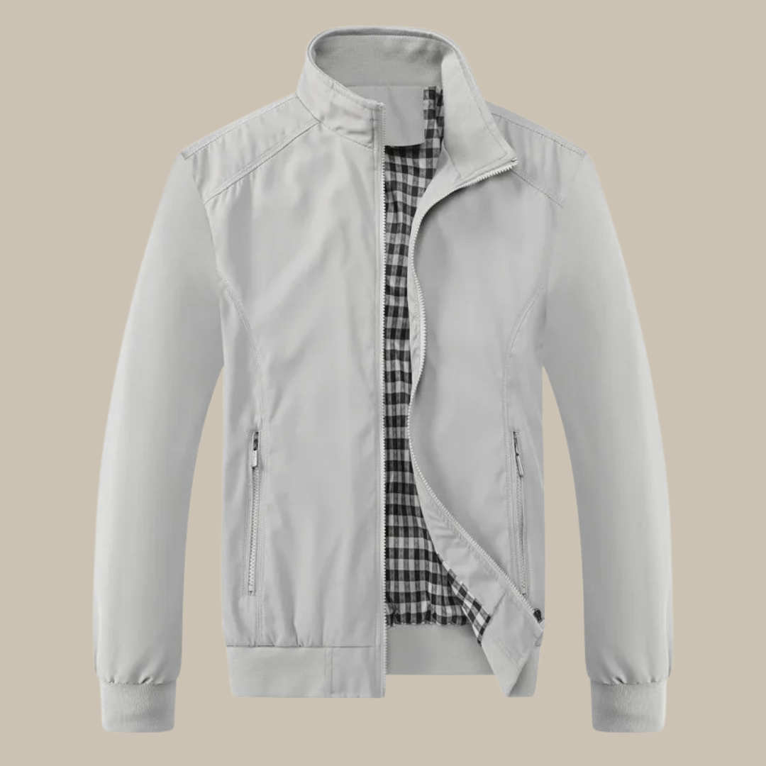 Tommy Veste d'été | Coupe-vent décontracté avec col pour hommes