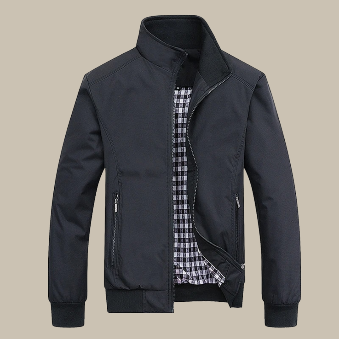 Tommy Veste d'été | Coupe-vent décontracté avec col pour hommes