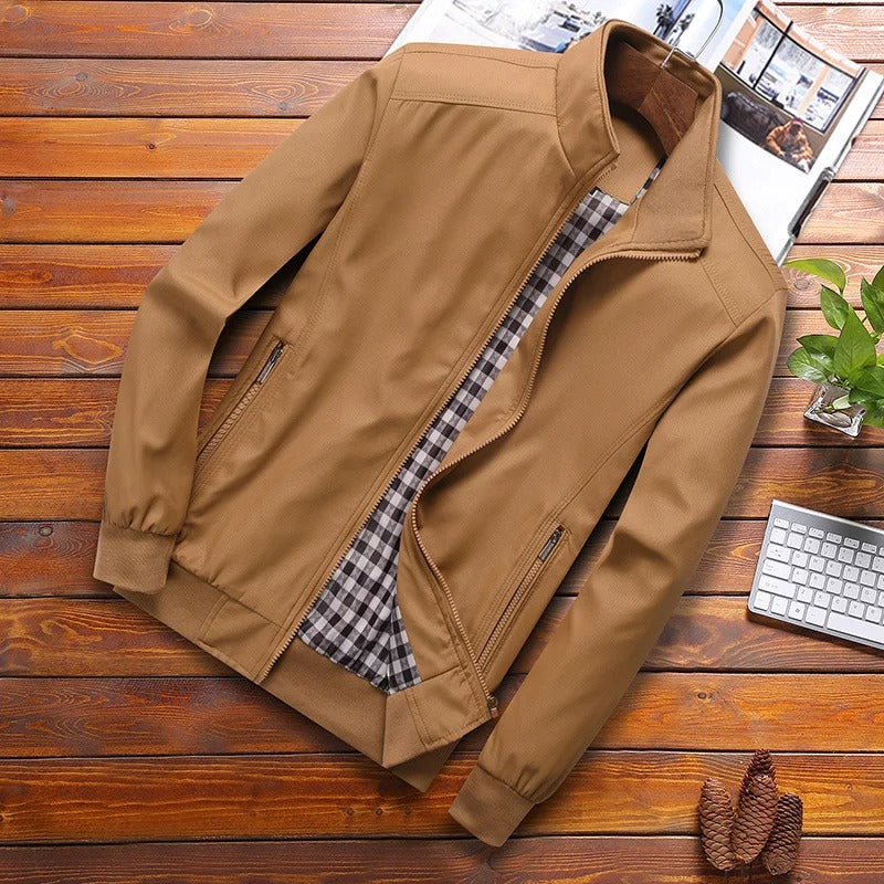 Tommy Veste d'été | Coupe-vent décontracté avec col pour hommes