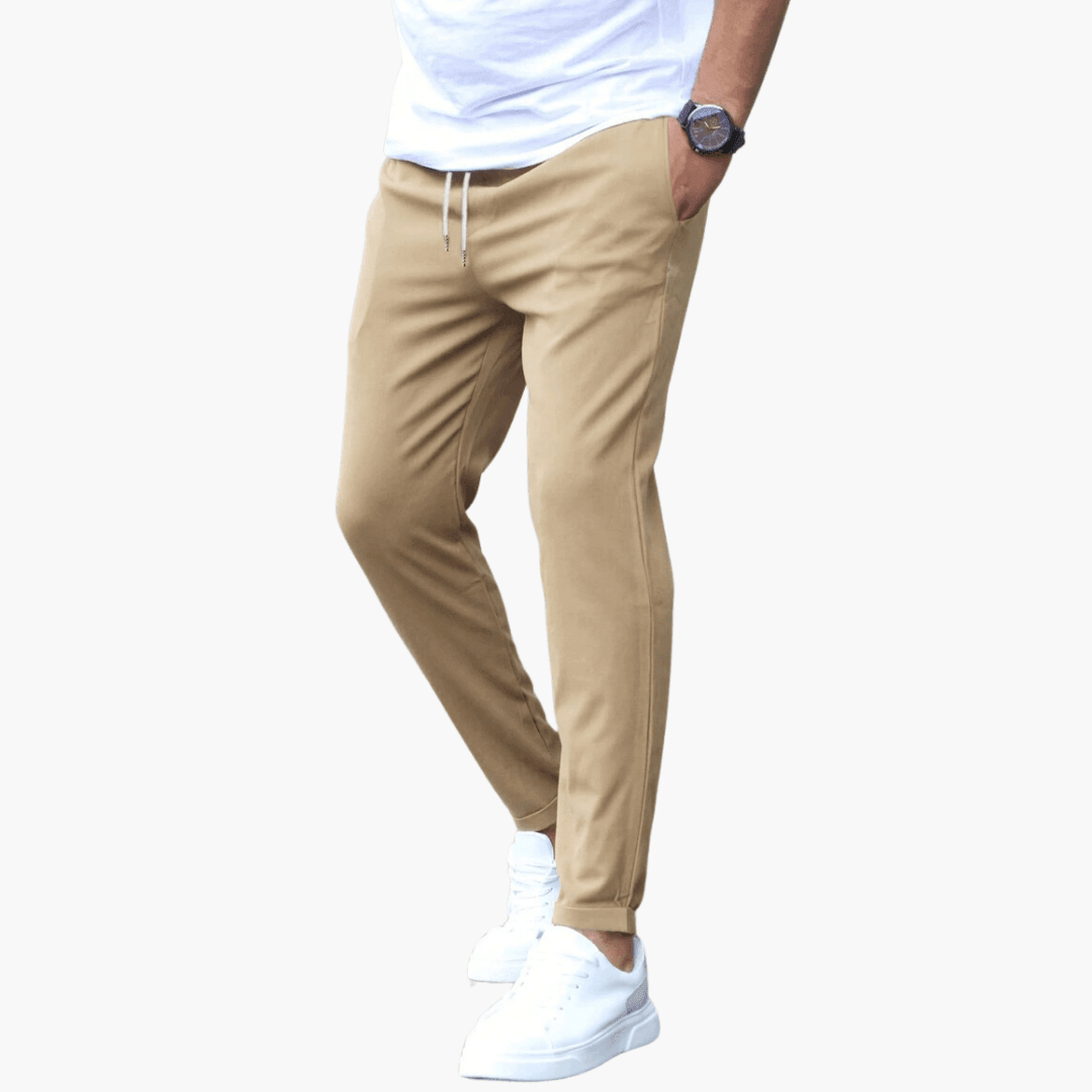 Pantalon stretch décontracté pour homme