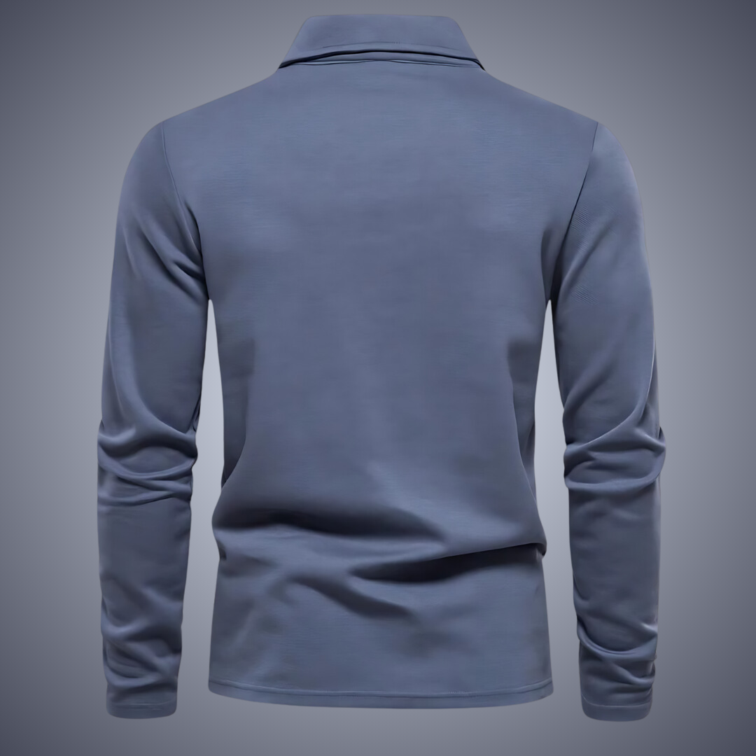 Polo Homme Chic Et Décontracté – Haut Polyvalent À Coupe Ajustée Et Col Classique