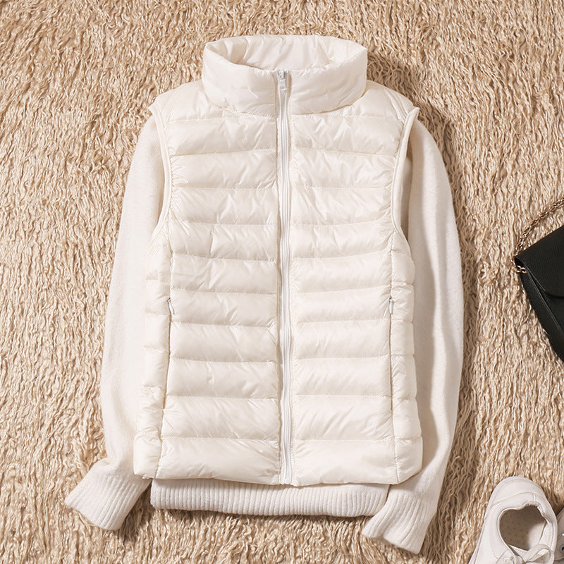Gilet Sans Manches Femme Ultra Léger –|Veste Chaude pour l’Hiver