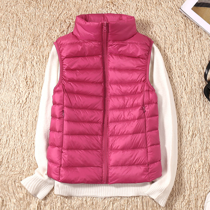 Gilet Sans Manches Femme Ultra Léger –|Veste Chaude pour l’Hiver