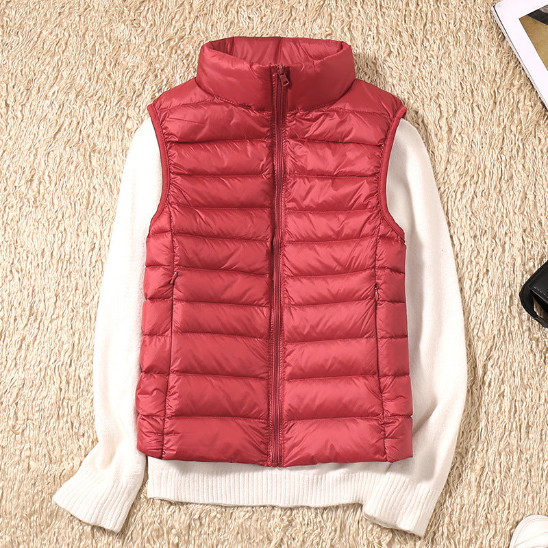 Gilet Sans Manches Femme Ultra Léger –|Veste Chaude pour l’Hiver