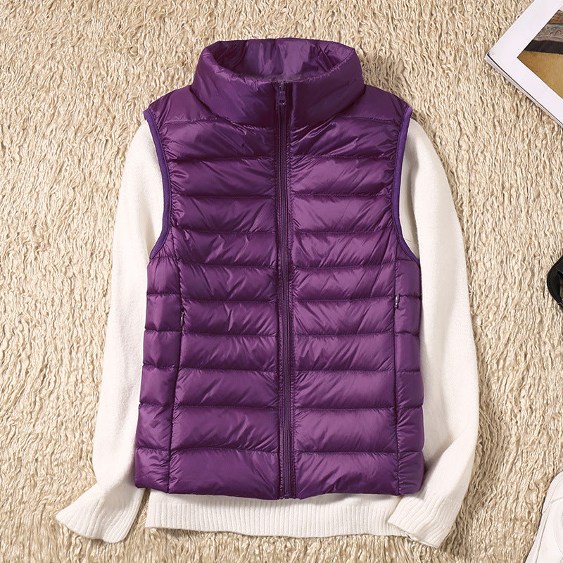 Gilet Sans Manches Femme Ultra Léger –|Veste Chaude pour l’Hiver