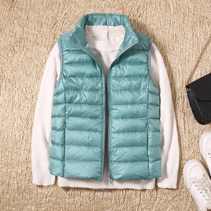 Gilet Sans Manches Femme Ultra Léger –|Veste Chaude pour l’Hiver
