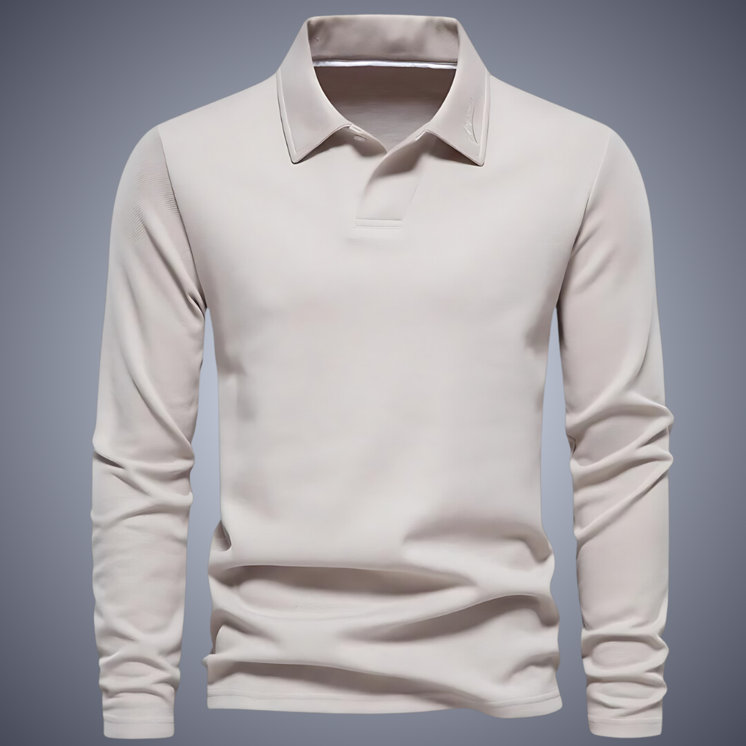 Polo Homme Chic Et Décontracté – Haut Polyvalent À Coupe Ajustée Et Col Classique