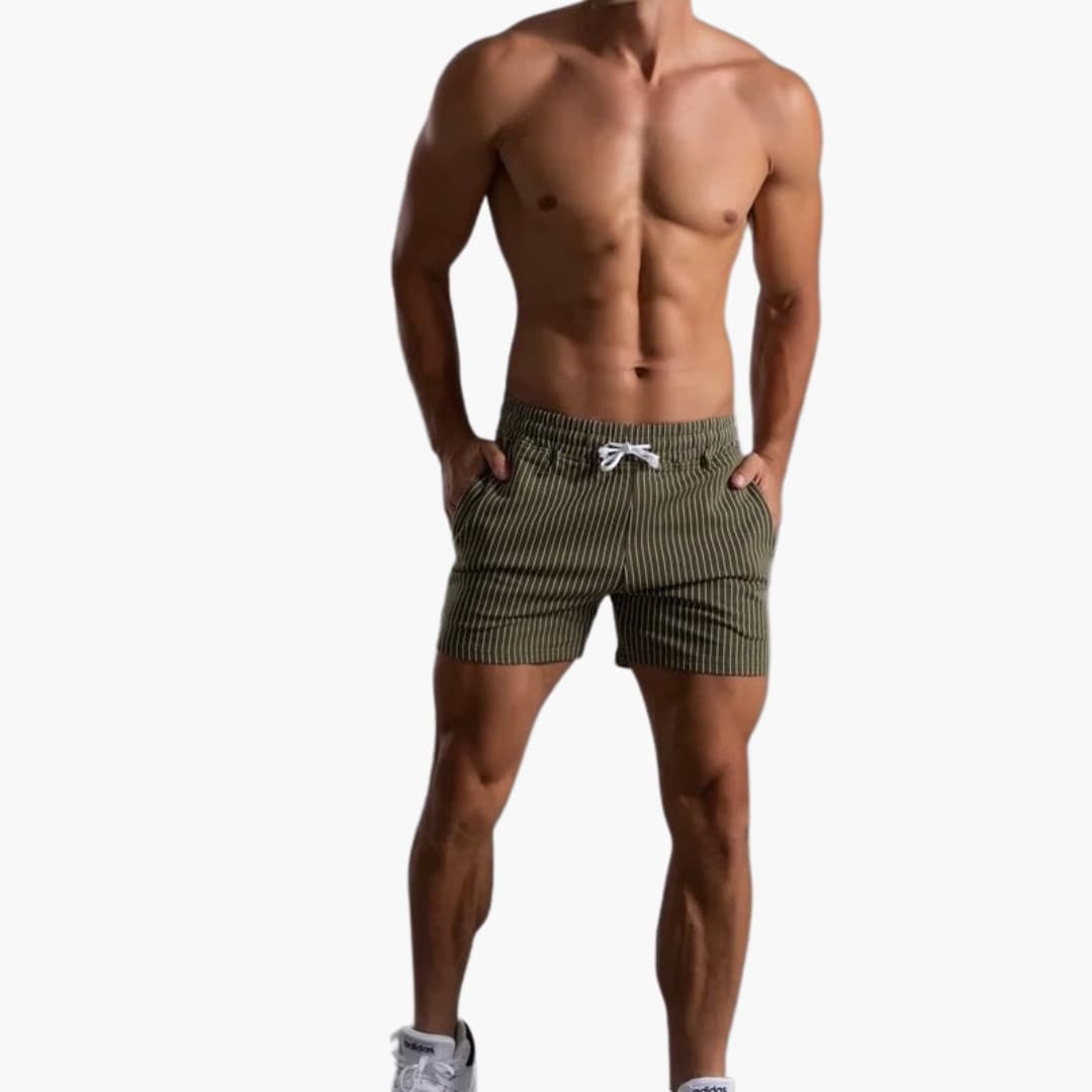 Short de sport en molleton pour hommes - confort et style