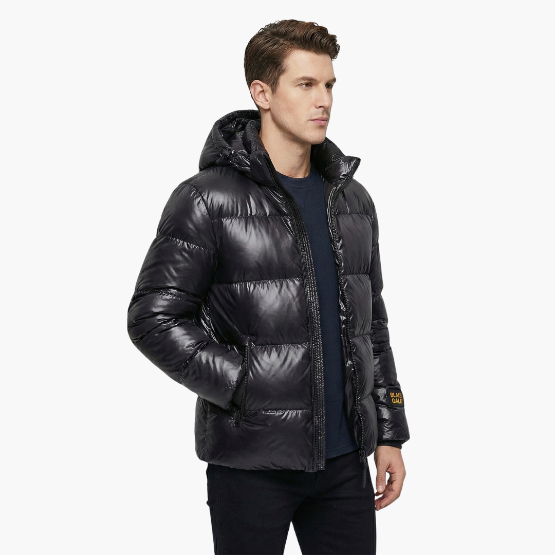 Doudoune homme avec fermeture zippée