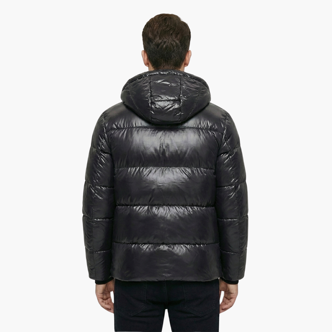 Doudoune homme avec fermeture zippée