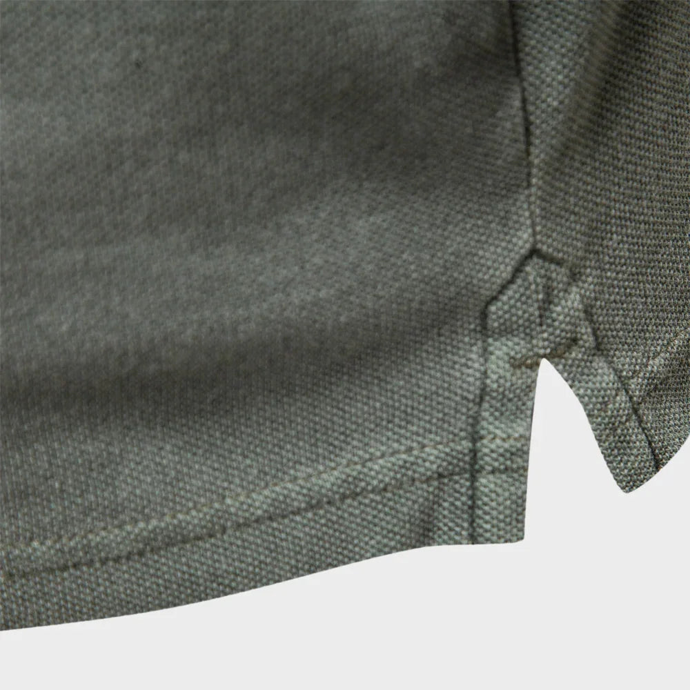 Polo homme manches courtes | Col classique, patte boutonnée discrète | Coupe standard, coloris unis, tailles S à 2XL