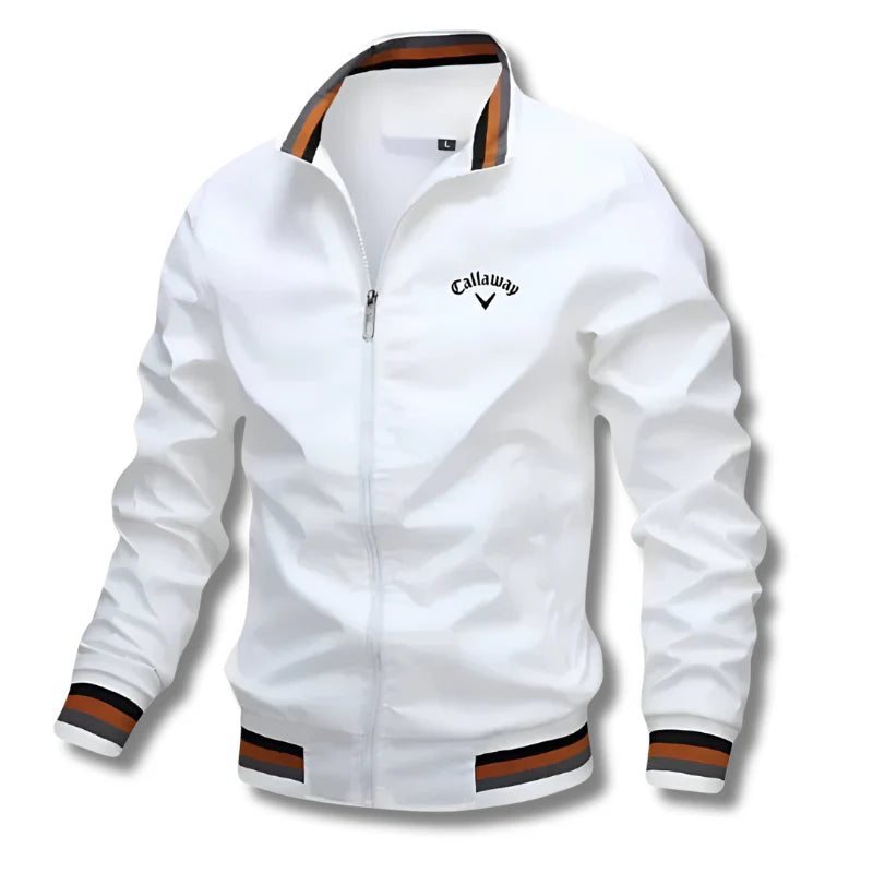 Veste homme Callaway zippée, col montant