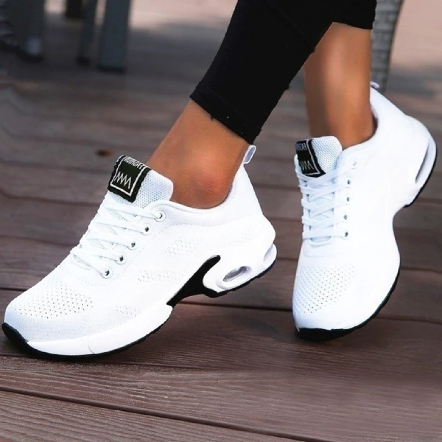 Sneakers femme légères tendance | design respirant avec amorti et stabilité