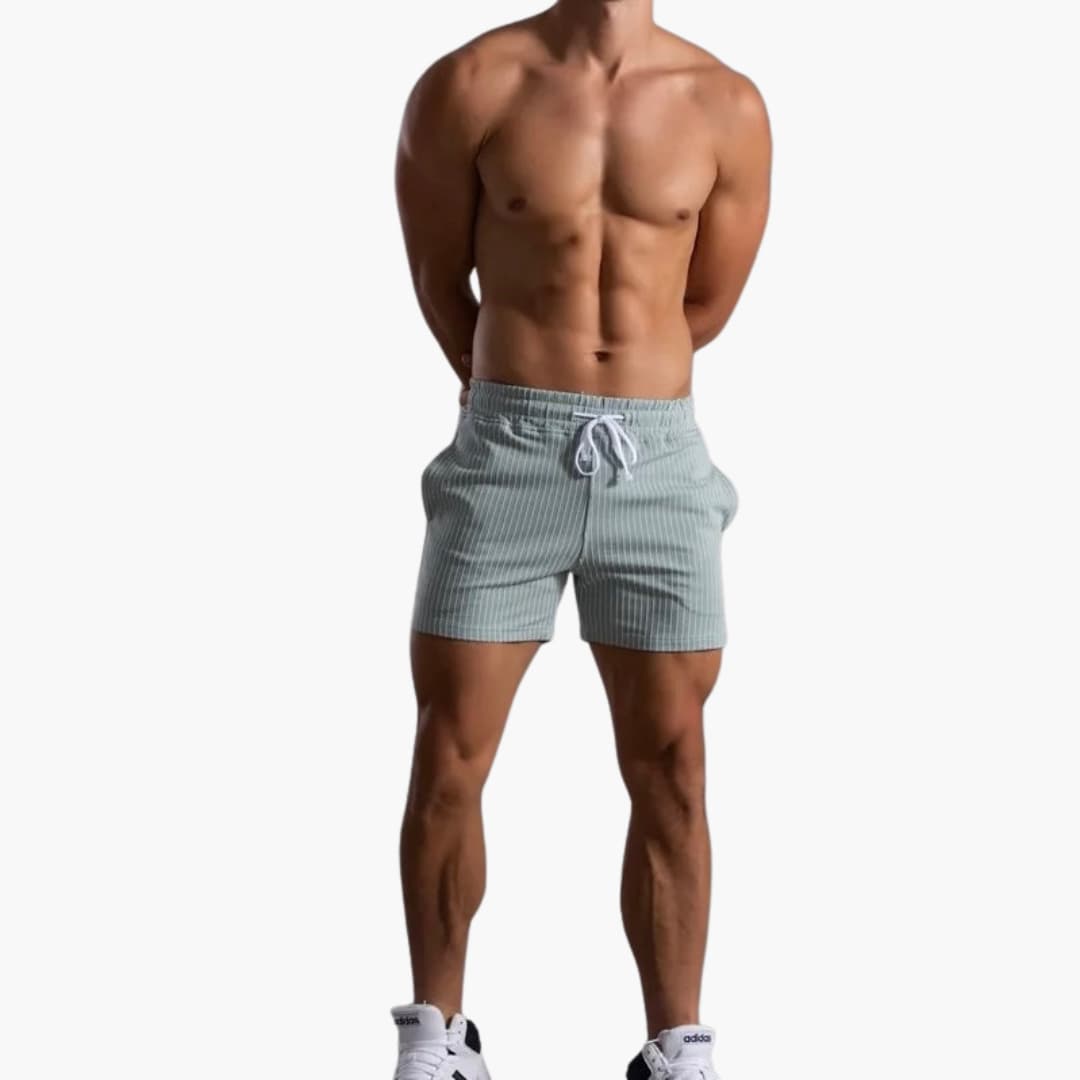 Short de sport en molleton pour hommes - confort et style