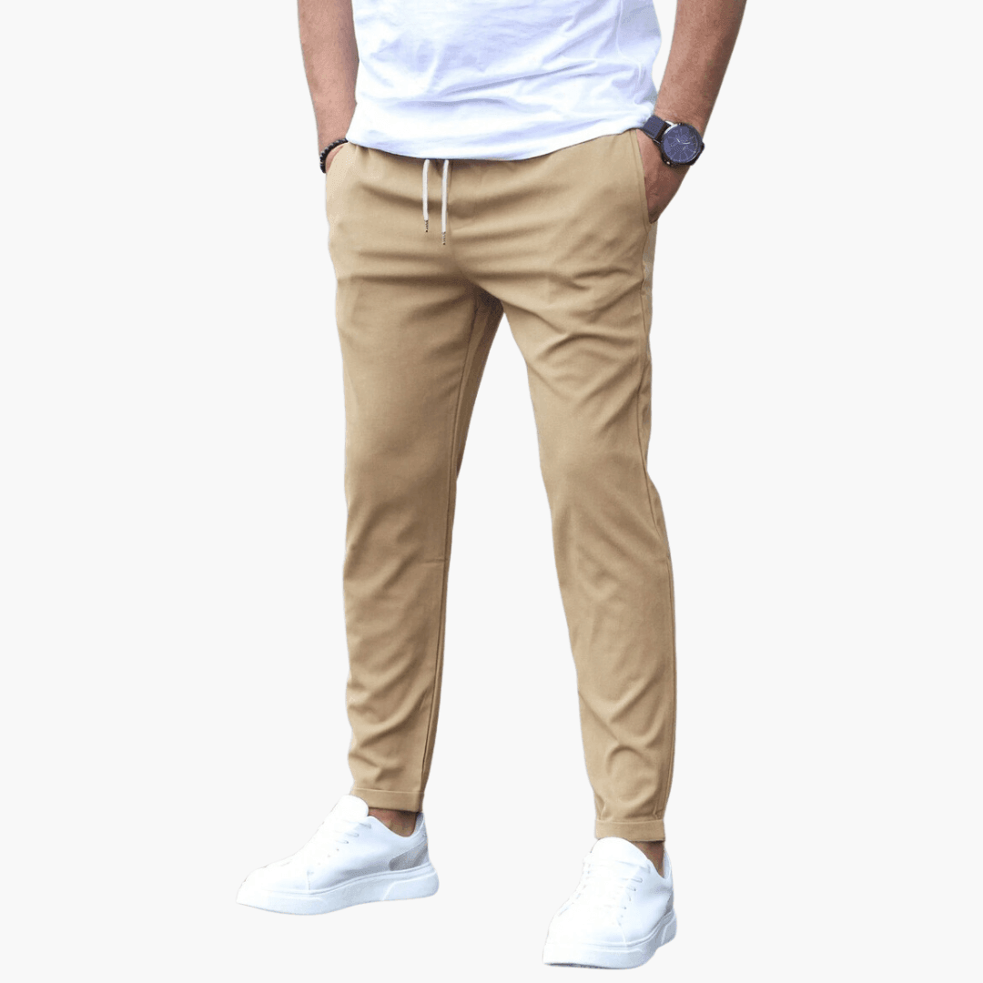 Pantalon stretch décontracté pour homme