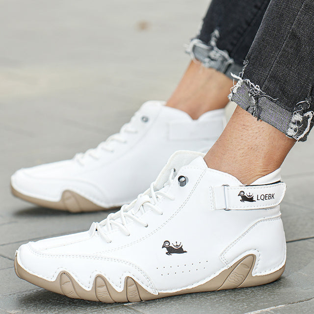 Chaussures antidérapantes unisex semelle caoutchouc confort intérieur extérieur
