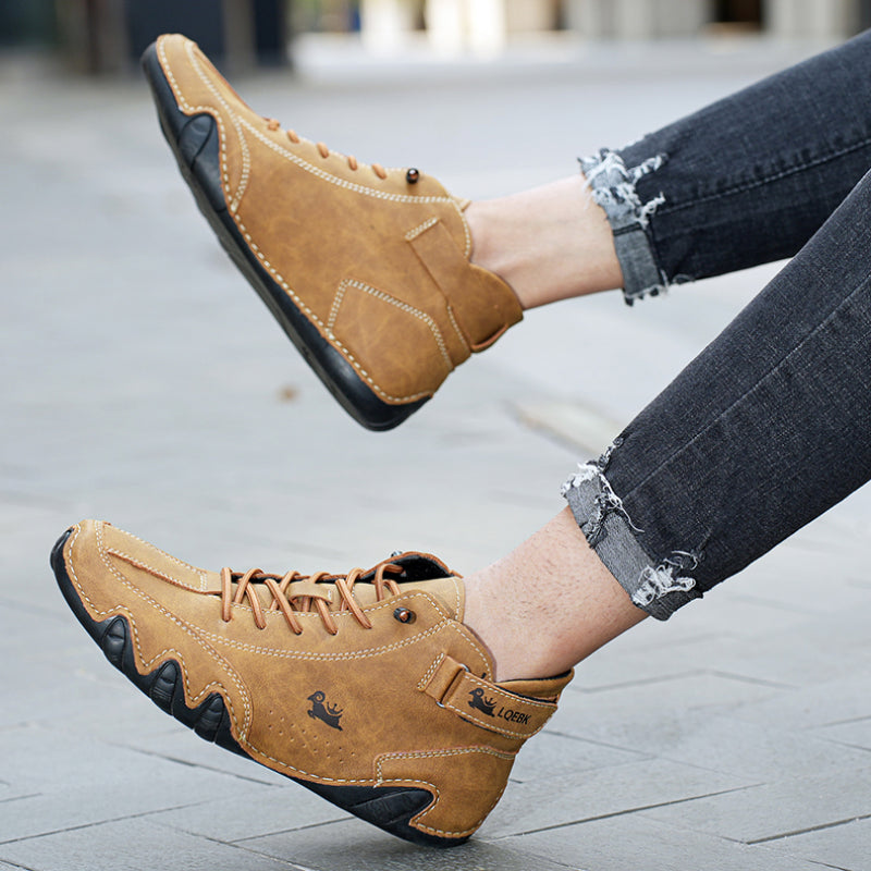 Chaussures antidérapantes unisex semelle caoutchouc confort intérieur extérieur