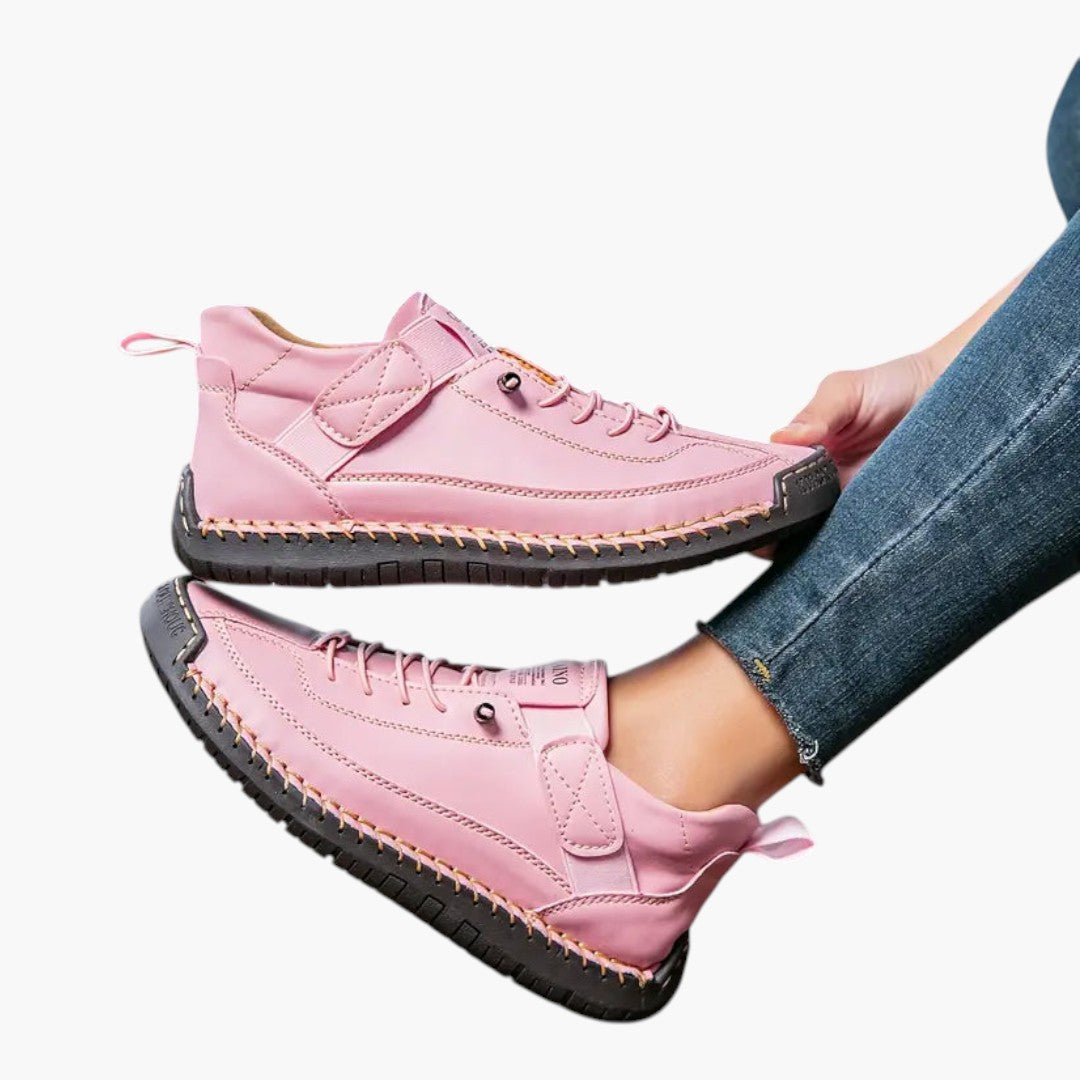Sneakers ortopediche donna con suola in EVA e pannelli elastici