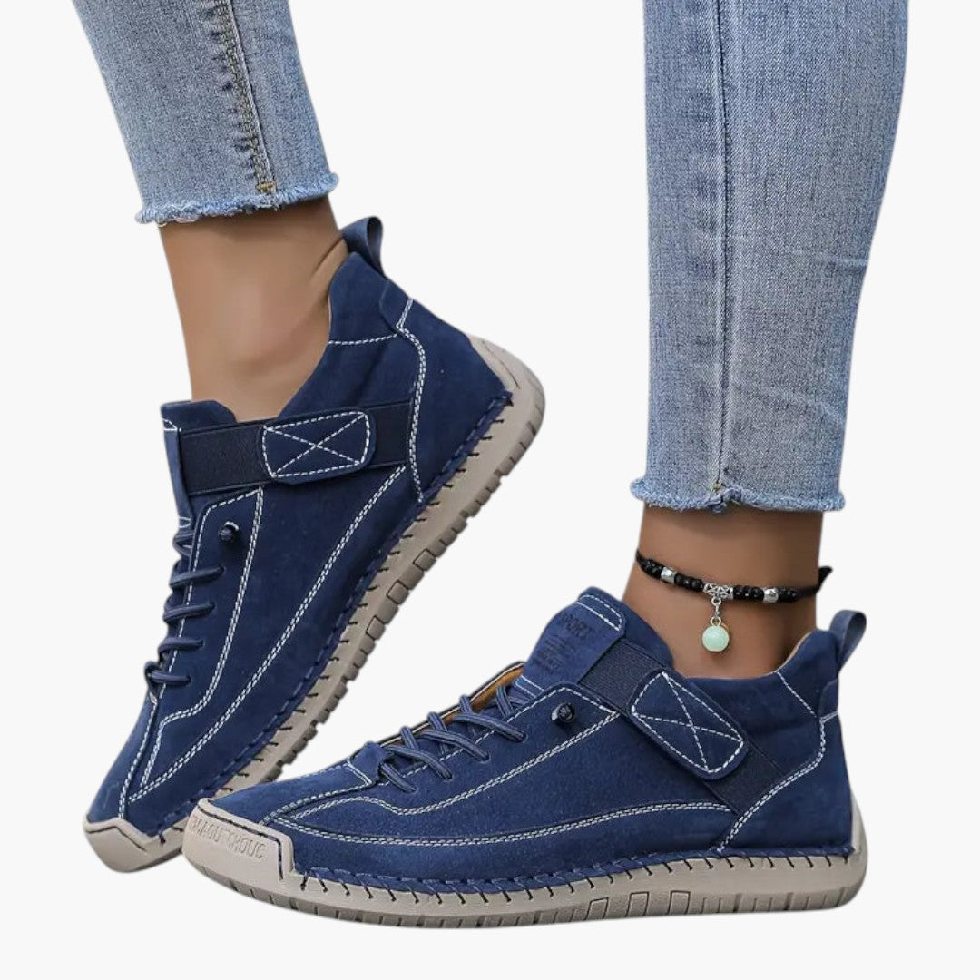 Sneakers ortopediche donna con suola in EVA e pannelli elastici
