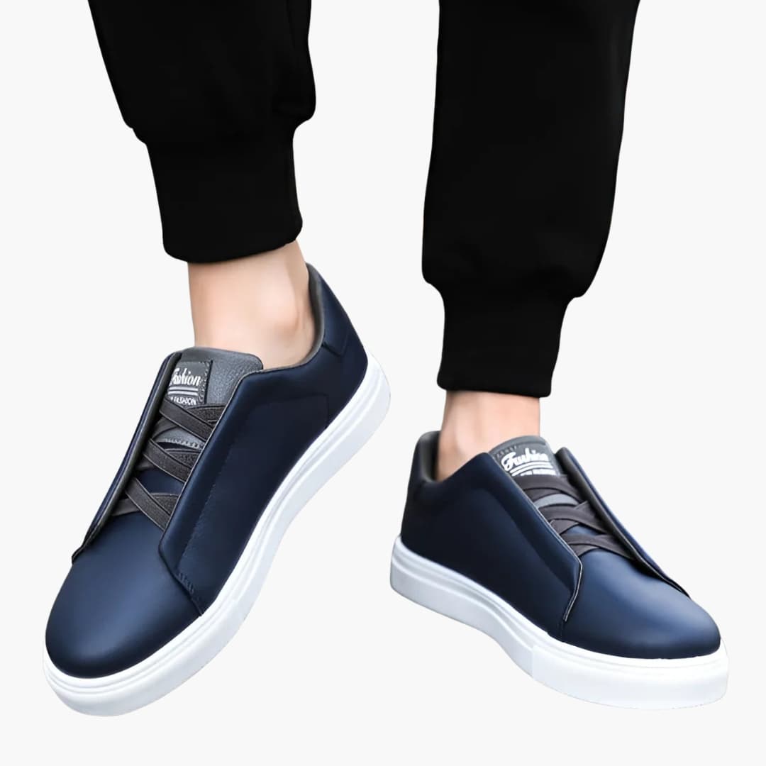 Baskets basses homme avec fermeture à lacets