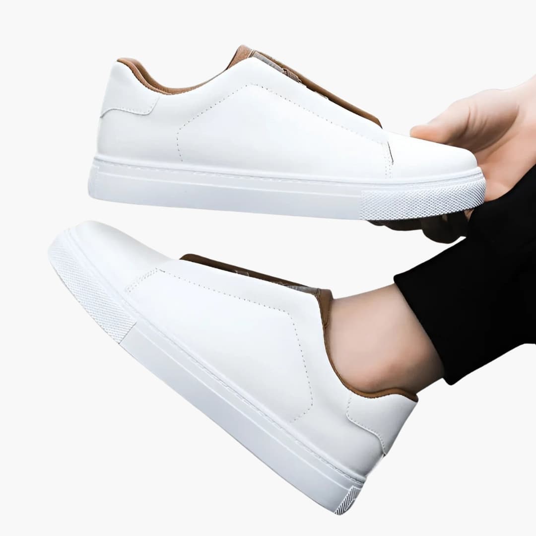 Baskets basses homme avec fermeture à lacets