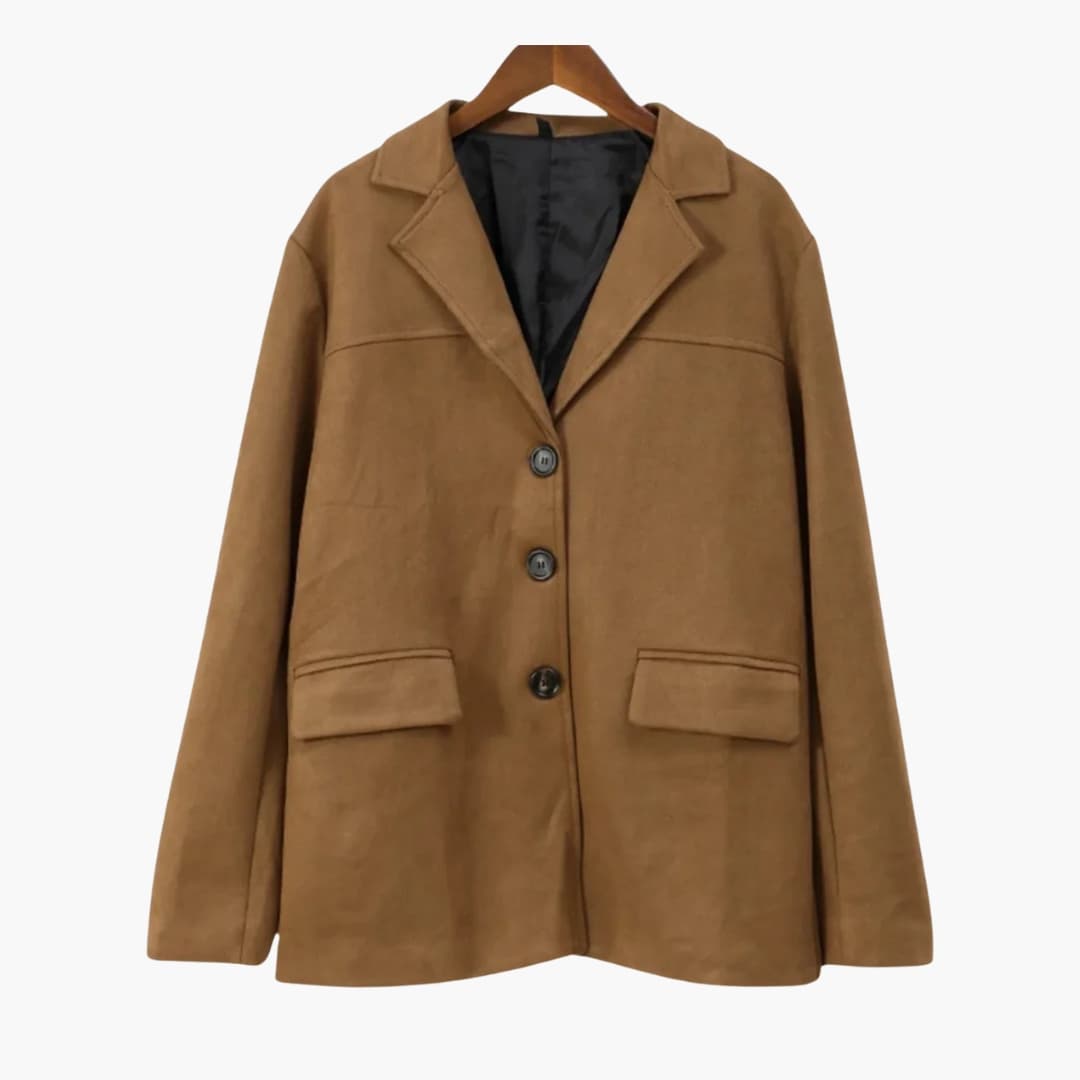 Blazer femme avec col à revers