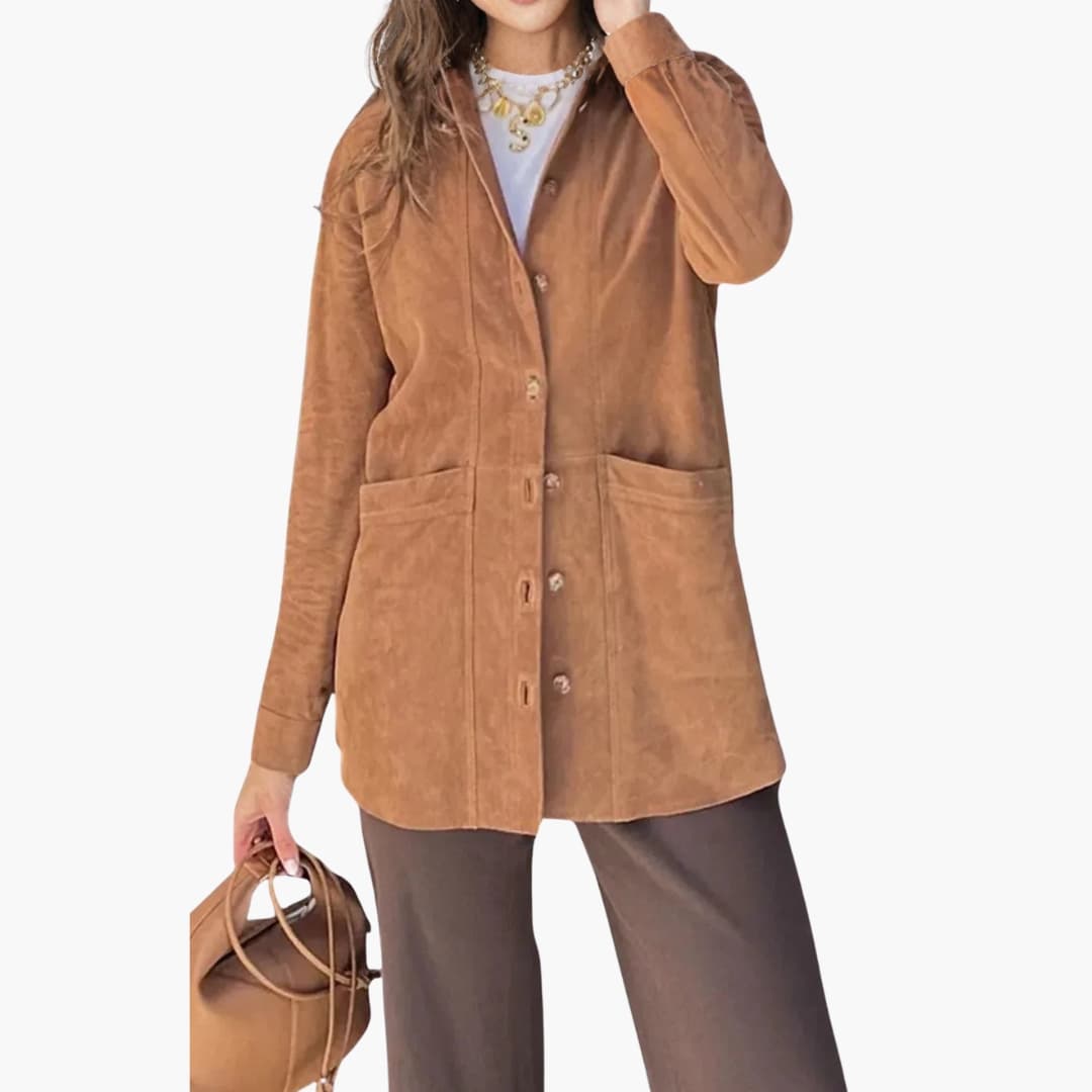 Blazer femme avec col à revers