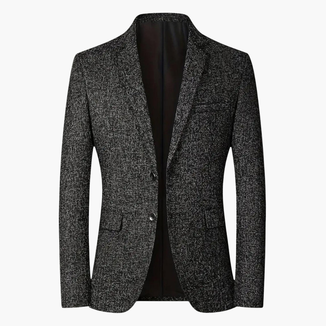 Blazer homme avec revers cranté