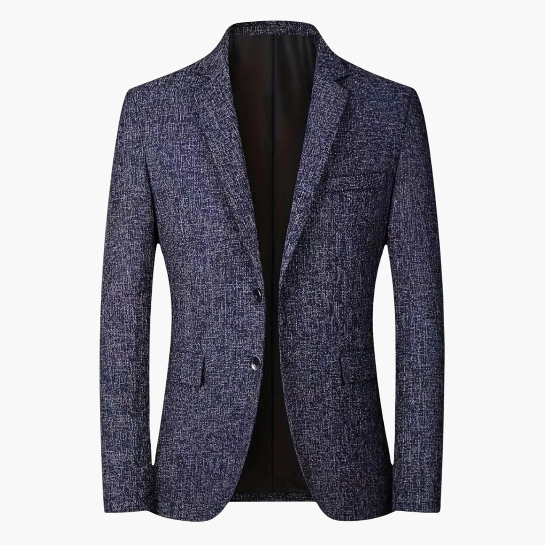 Blazer homme avec revers cranté