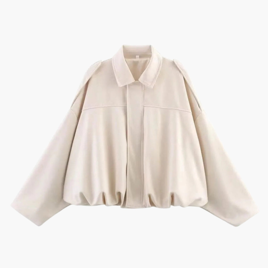 Blouson Bombardier Femme à Coupe Ample