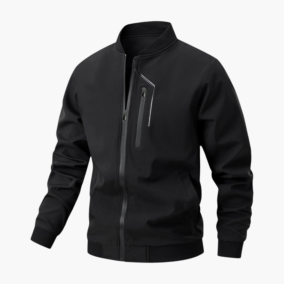 Blouson Bomber Homme avec Fermeture Zippée