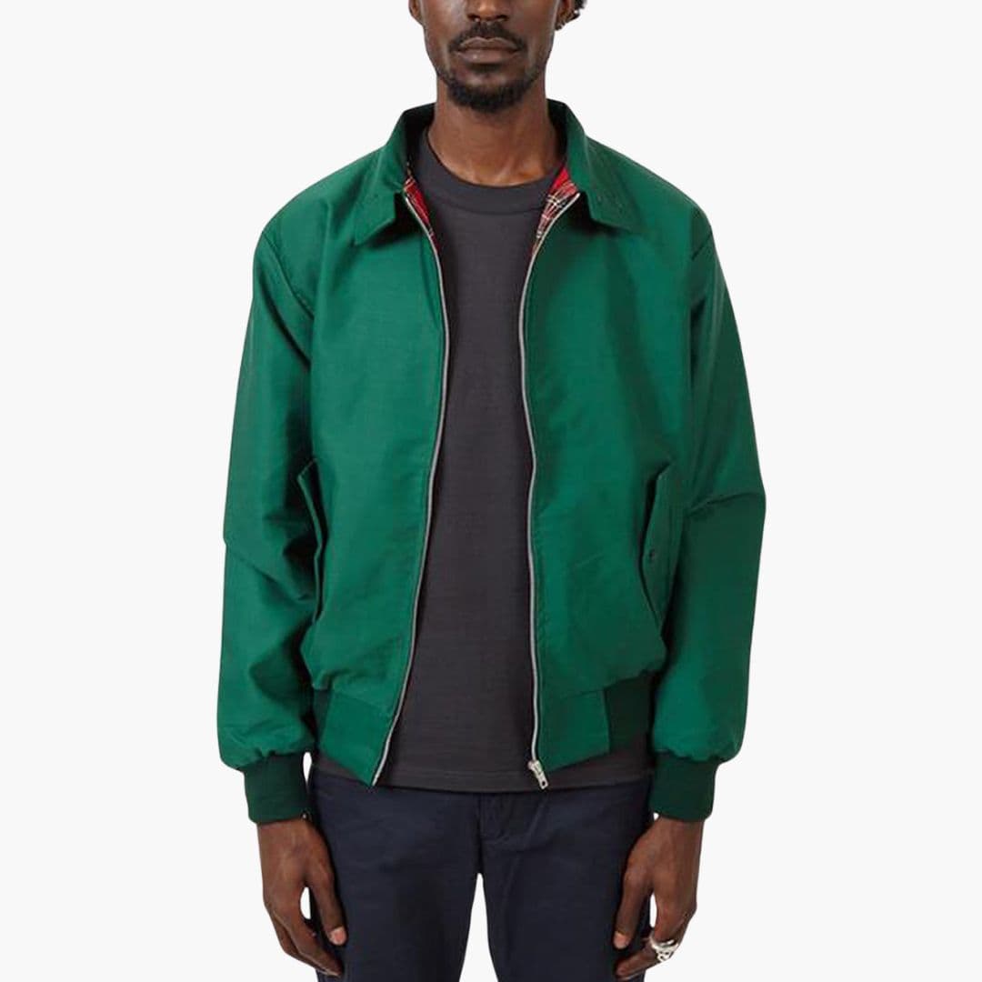 Blouson Bomber Homme avec Ourlet Côtelé