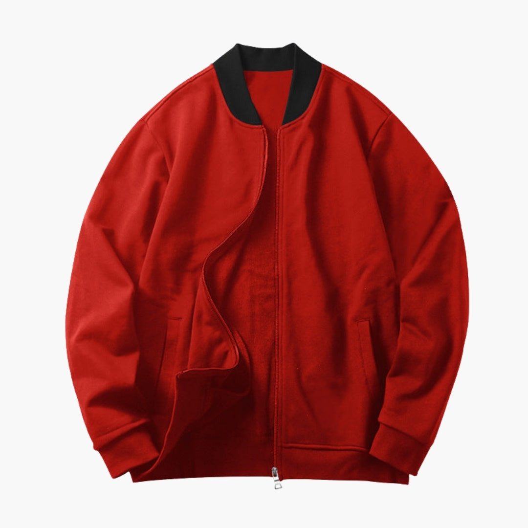 Blouson Bomber Herren mit elastischen Bündchen