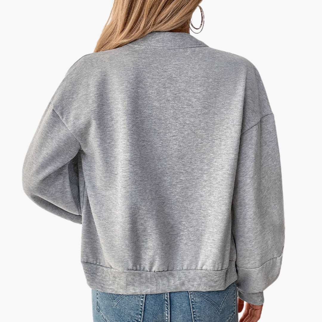 Damesblouson met wijde mouwen