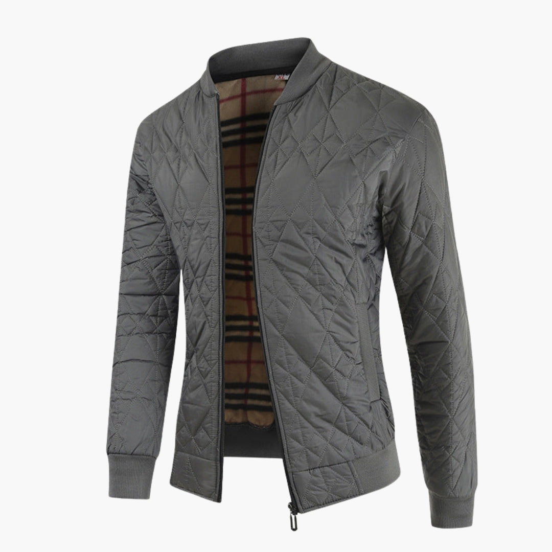 Blouson Bomber Uomo Trapuntato Motivo Interno