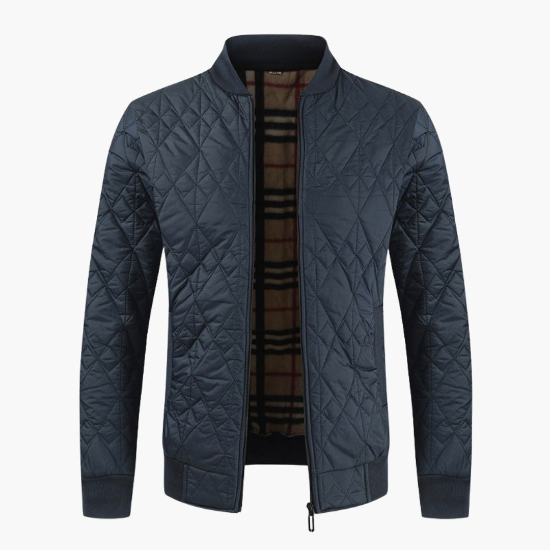 Blouson Bomber Uomo Trapuntato Motivo Interno