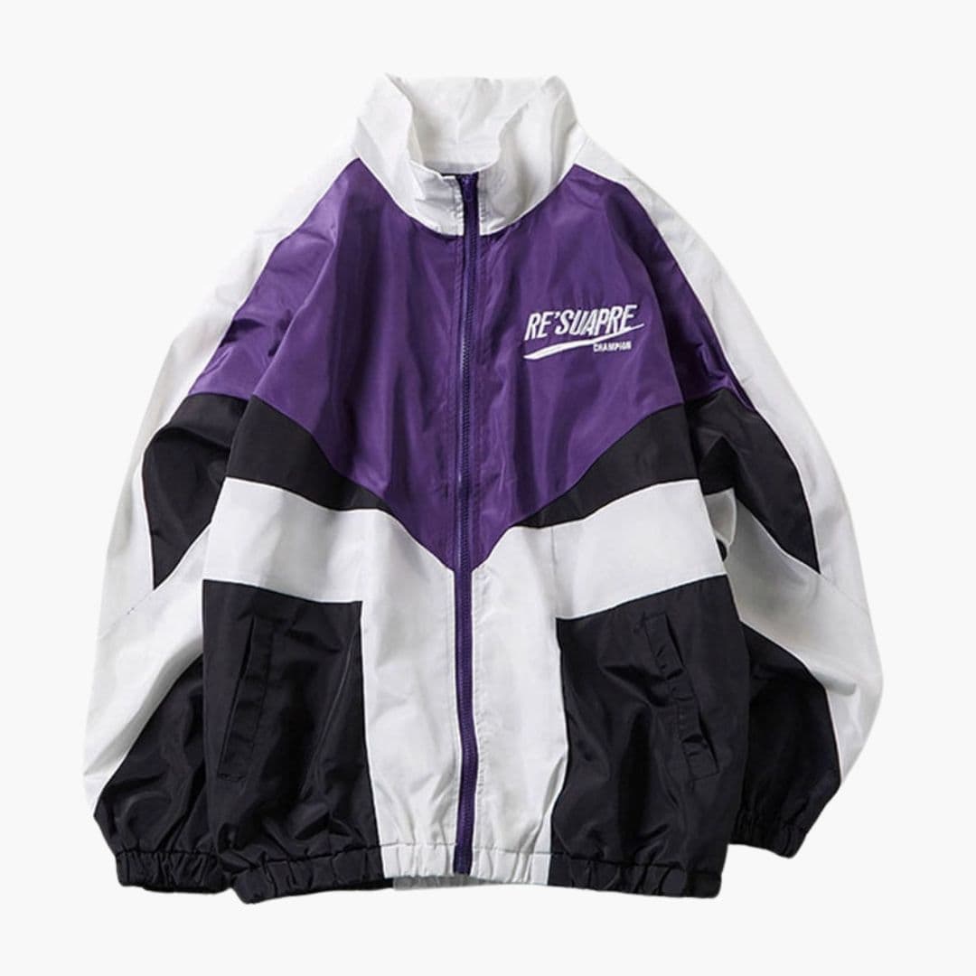Blouson bomber homme avec devant brodé