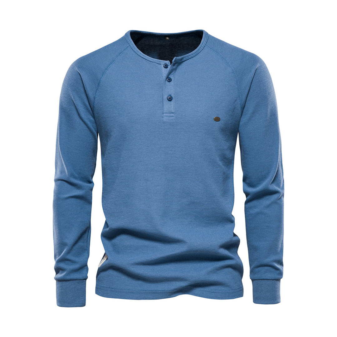 Chemise Gable pour homme à manches longues et motif texturé
