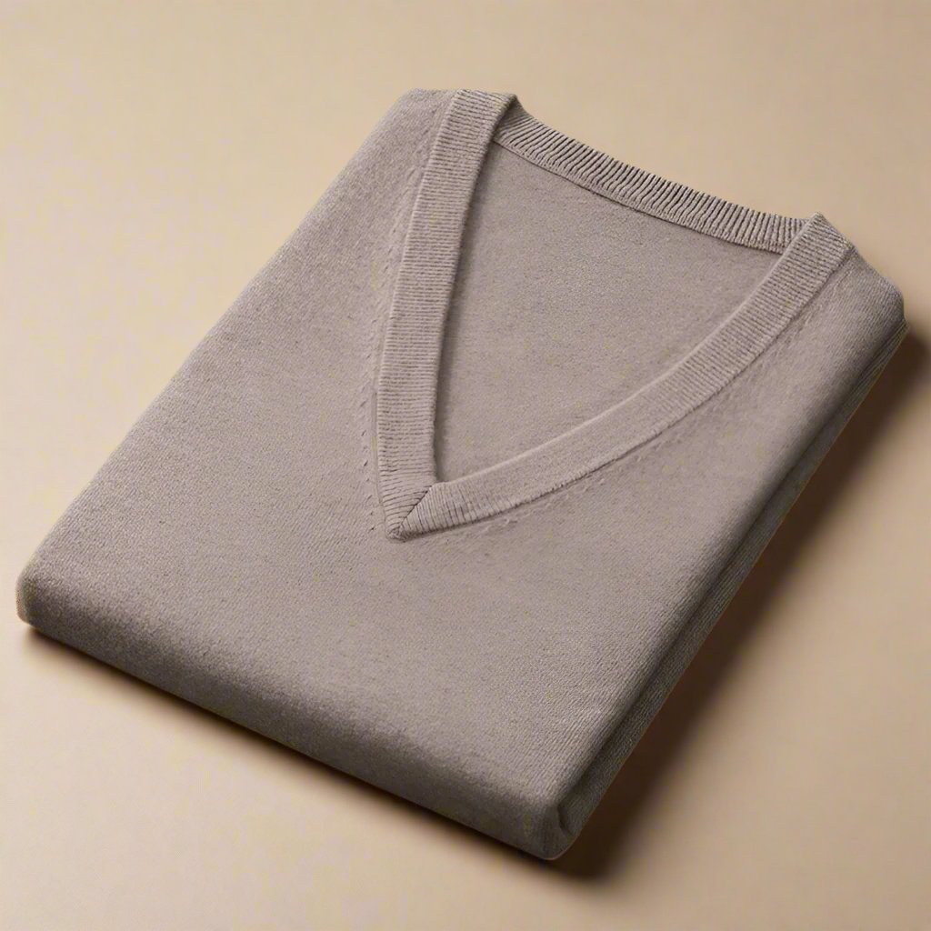 Novant Pull col V | Pull business casual élégant à col V pour hommes