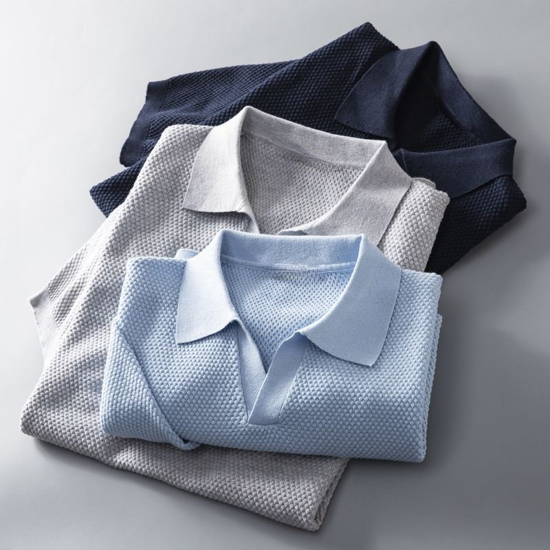 Polo homme | Maille respirante micro-piqué, col boutonné | Coupe moderne, manches courtes, tailles S à XXL