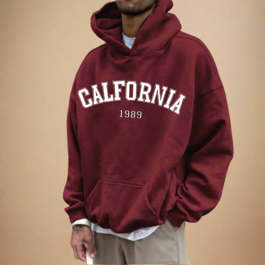 Novant Hoodie Graphique | Sweat décontracté à capuche USA California pour hommes