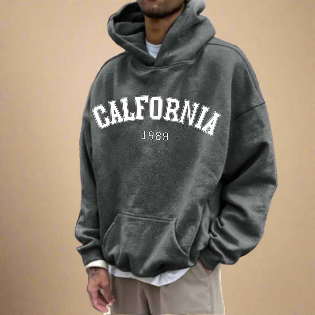Novant Hoodie Graphique | Sweat décontracté à capuche USA California pour hommes
