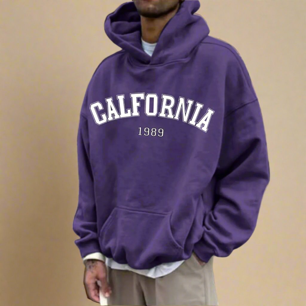 Novant Hoodie Graphique | Sweat décontracté à capuche USA California pour hommes