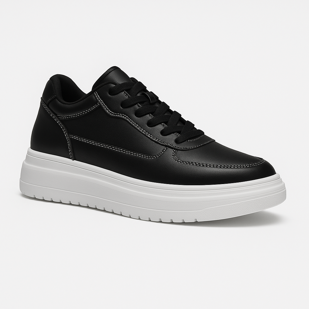 Baskets homme rehaussées Elevated Slim | 6 cm / 8 cm / 10 cm de rehausse | Lacets, semelle antidérapante