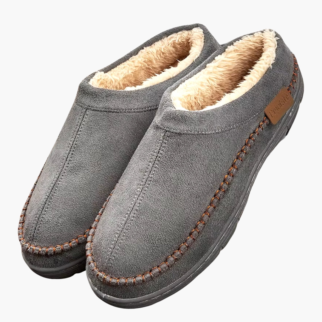 Chaussons homme doublés pour l’intérieur