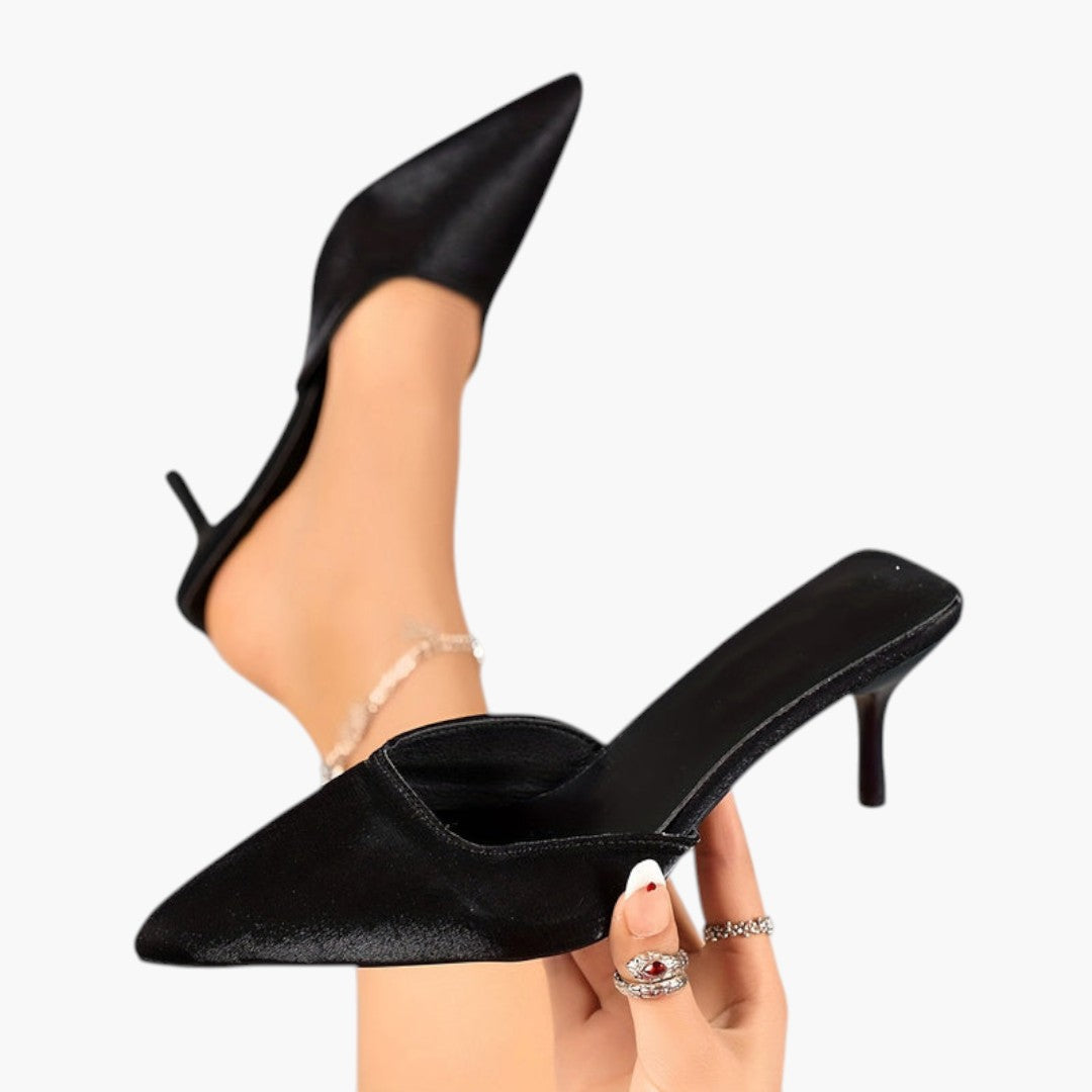 Chaussures Femme avec Talon Aiguille et Fermeture Ouverte