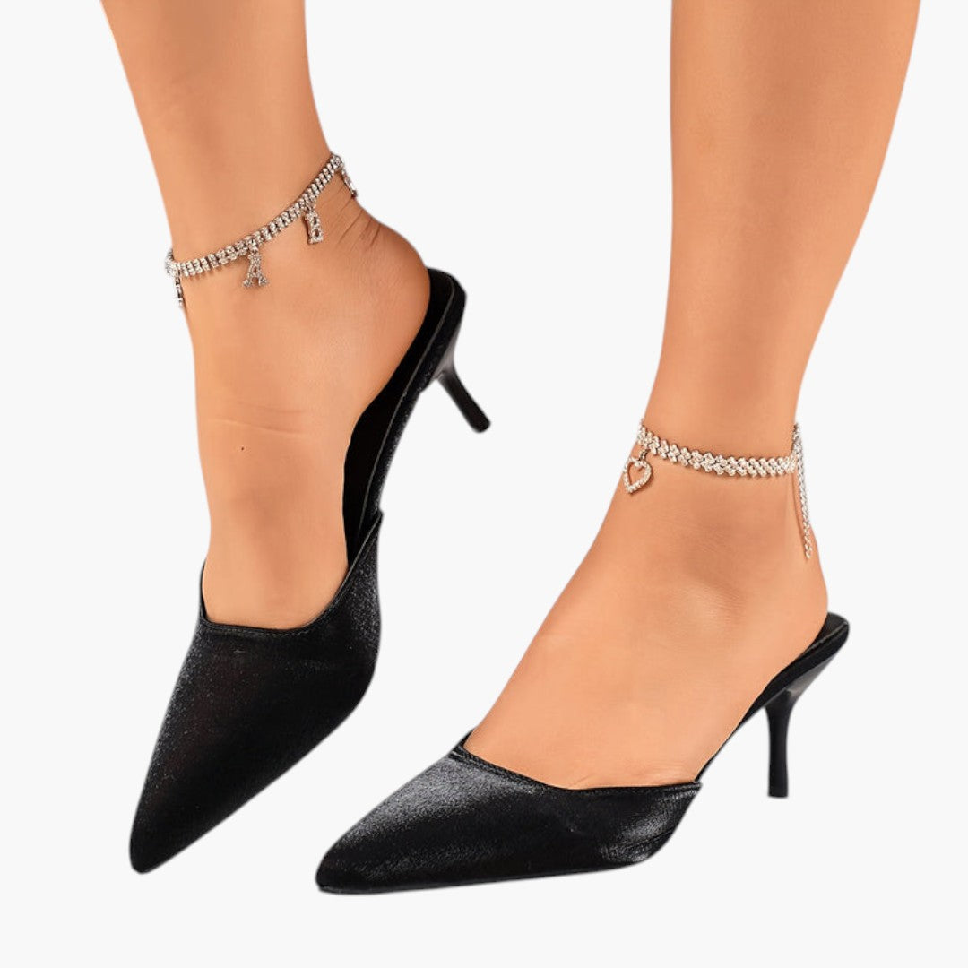 Chaussures Femme avec Talon Aiguille et Fermeture Ouverte