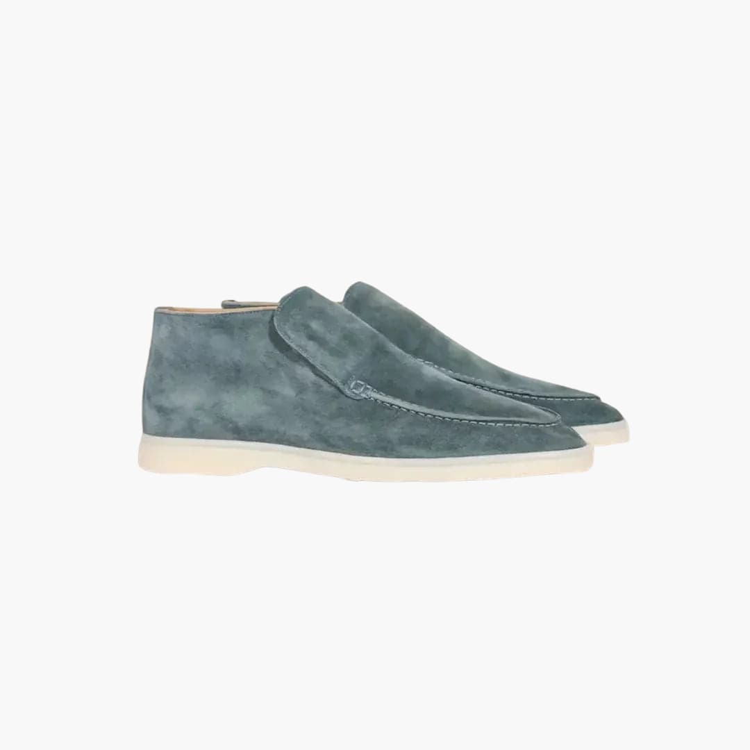 Chaussures Mocassins Homme Slip-On avec Semelle et Couture Mocassin