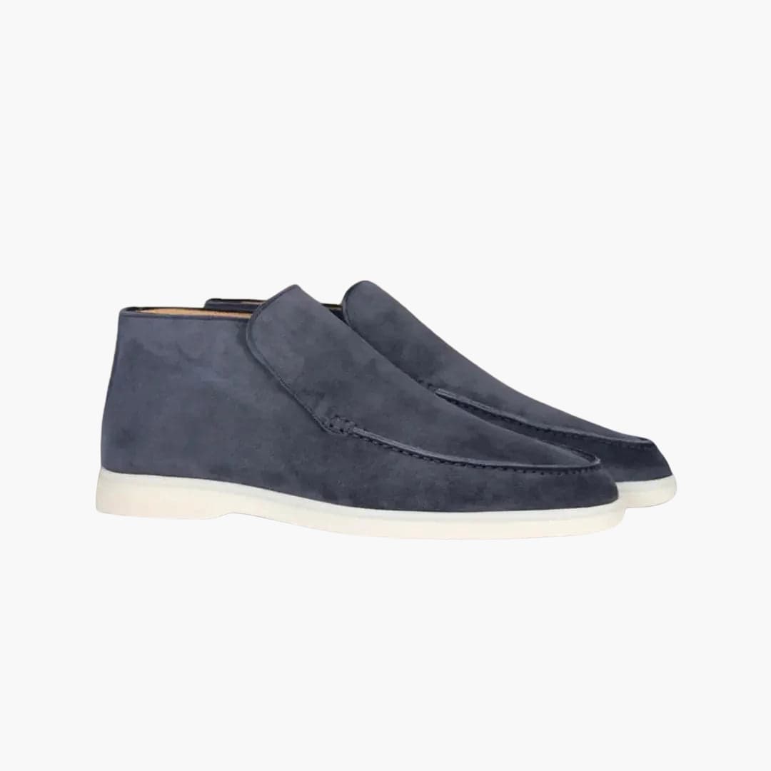 Chaussures Mocassins Homme Slip-On avec Semelle et Couture Mocassin